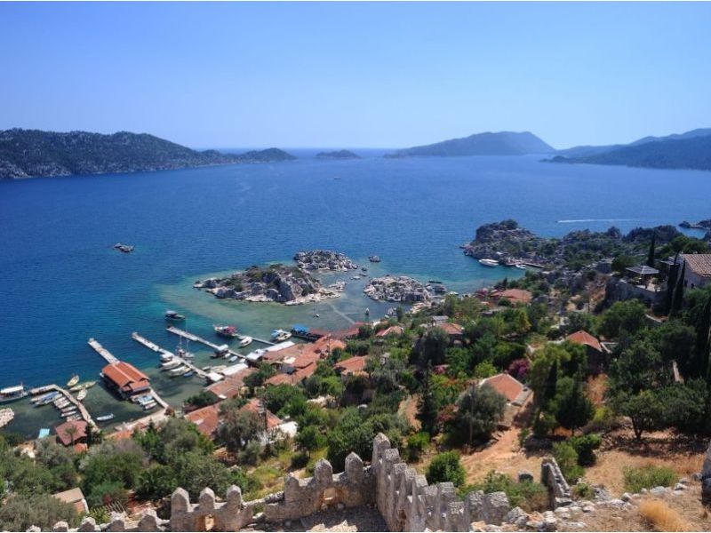 2 wundervolle Entdeckungen für den Kaş-Urlaub: Antalya Kaş Saklıkent und die Insel Meis
